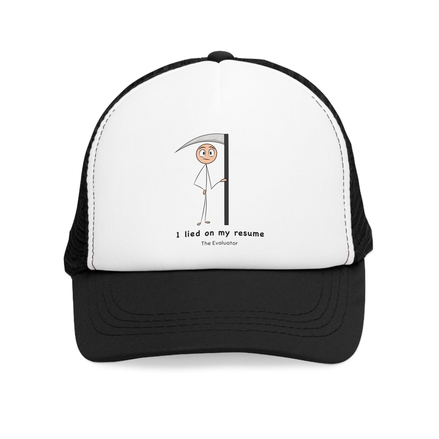 "I Lied On My Resume" Stickman Cap (Unisex)