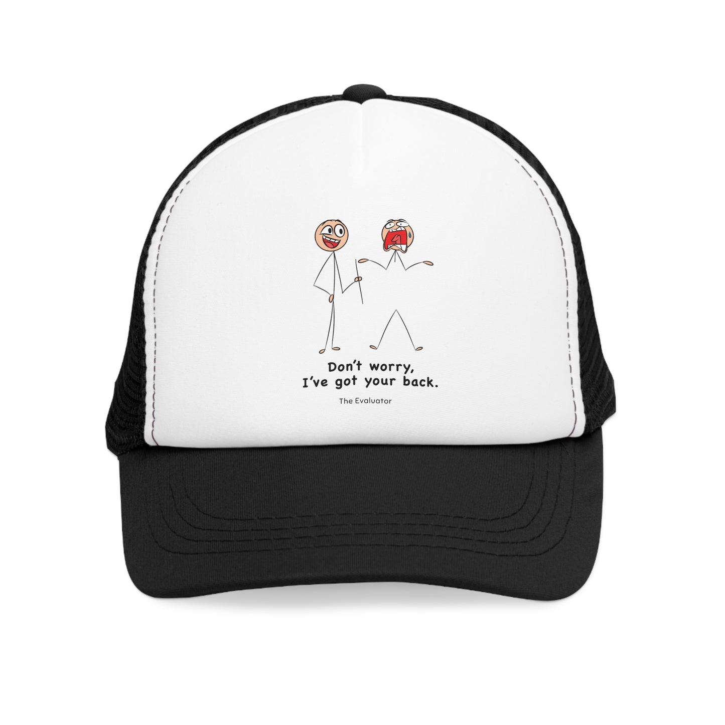 "Don't Worry I've get your back." Stickman Cap (Unisex)