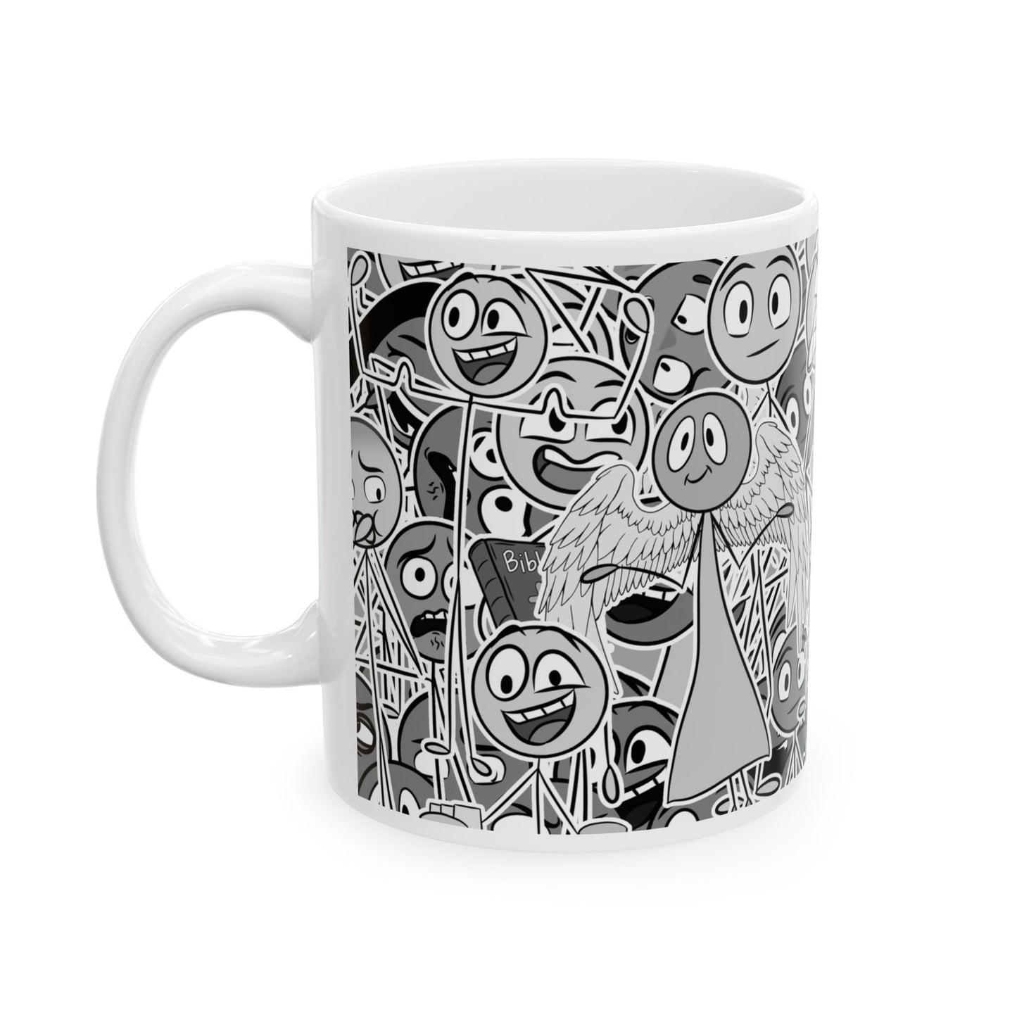 "Stickman Angel!" Mug