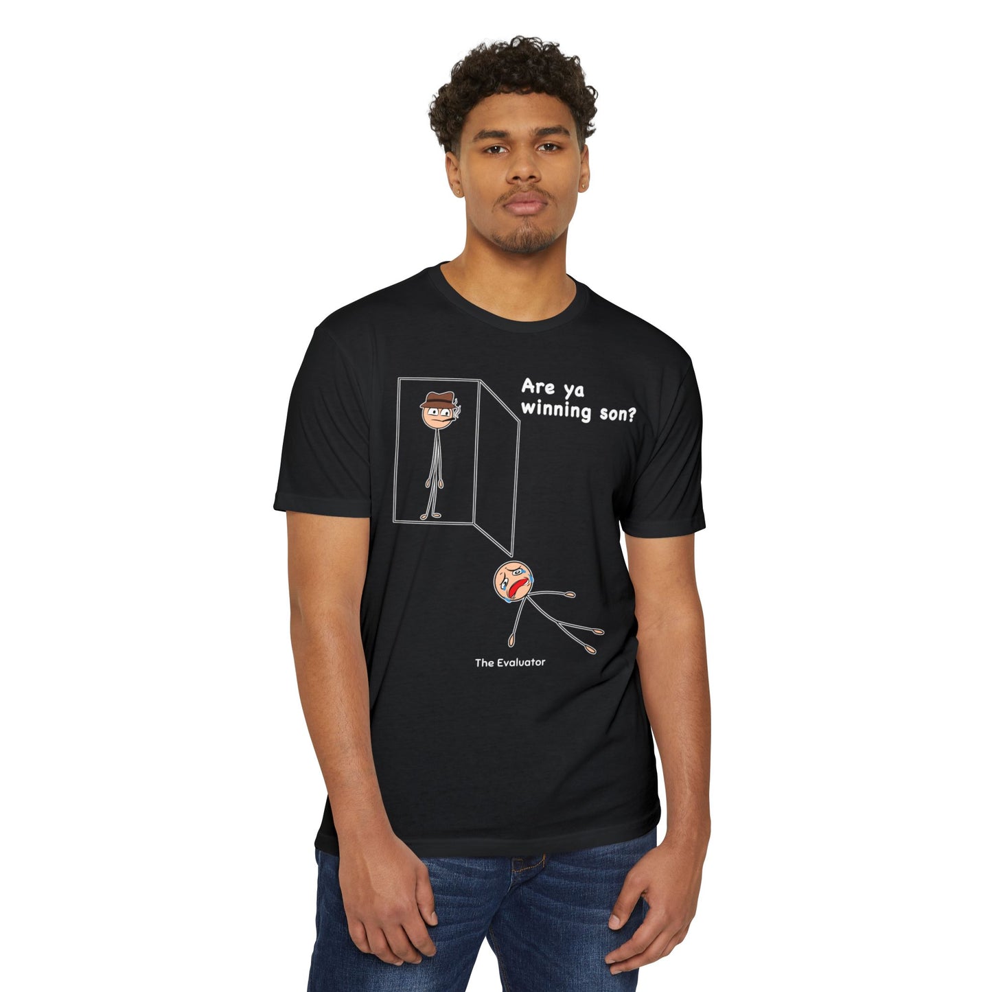 "Are ya winning son?" Stickman T-Shirt (Unisex)