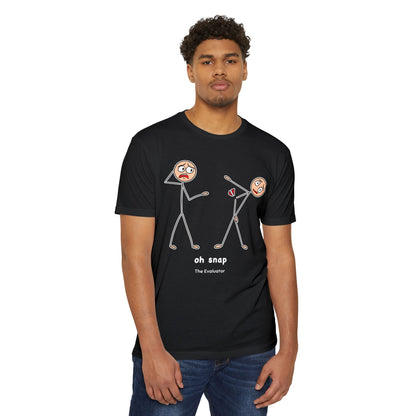 "Oh Snap" Stickman T-Shirt (Unisex)