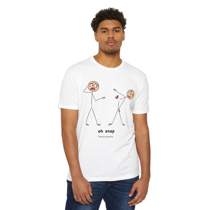 "Oh Snap" Stickman T-Shirt (Unisex)