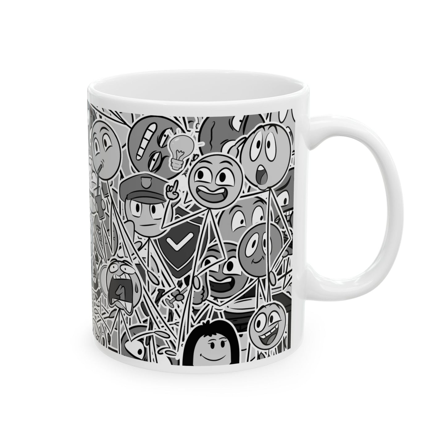 "Stickman Angel!" Mug